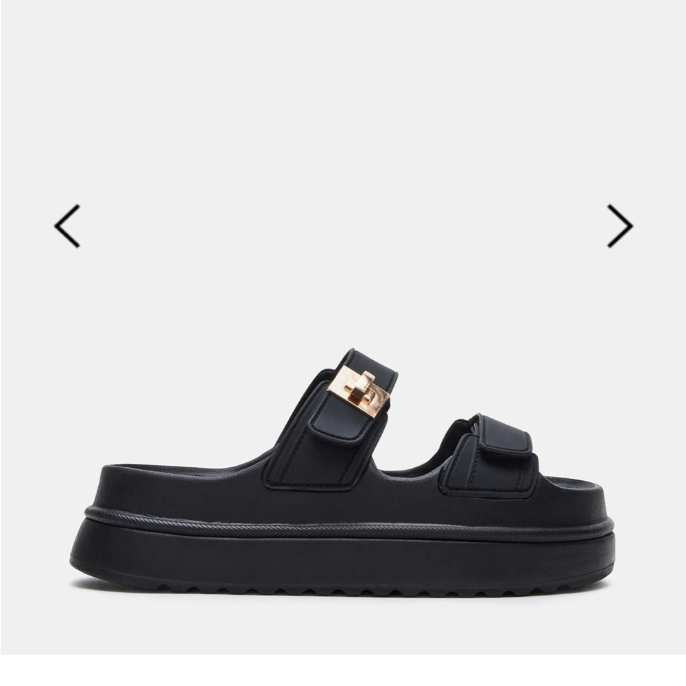 Steve Madden Bigschmona Jelly Slide Sandals